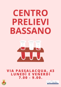 centro prelievi Bassano